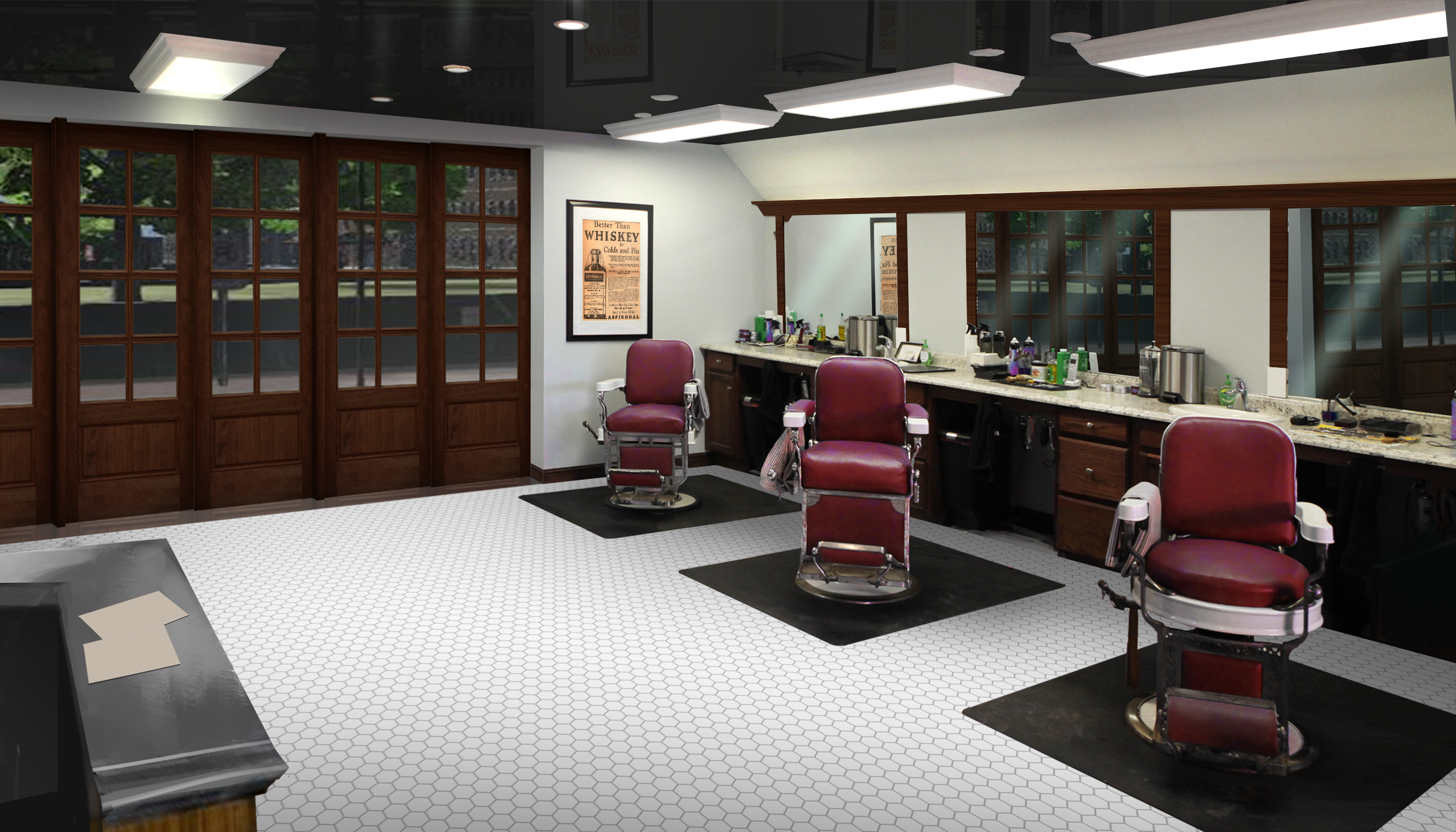 Ash Hill Barber Concept